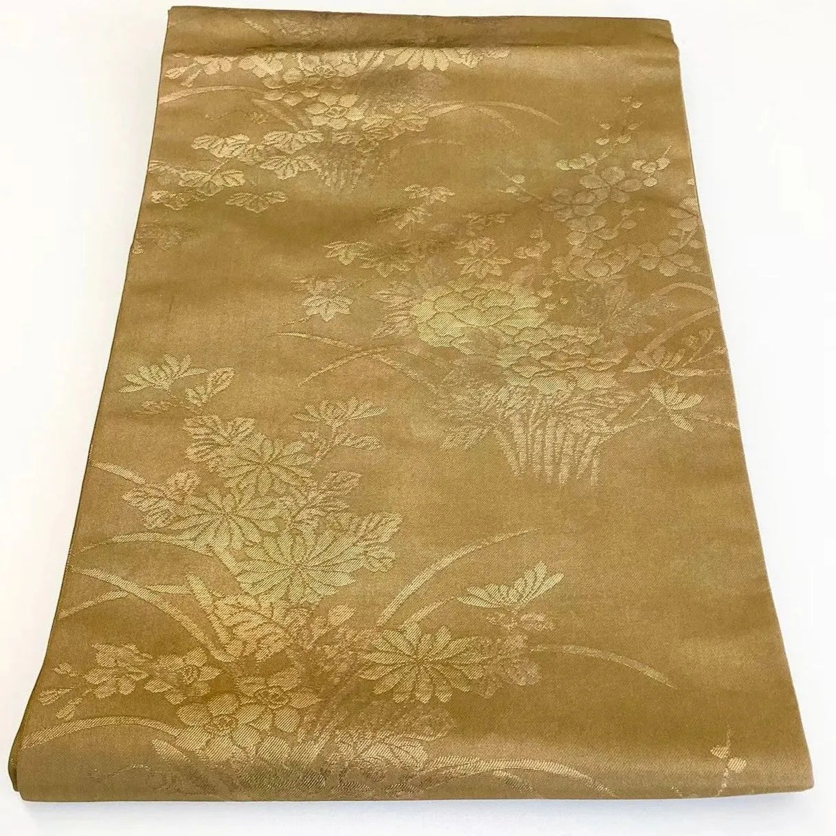 5684# Japanese Vintage Nagoya Obi Belt Kimono Fabric Silk Traditional