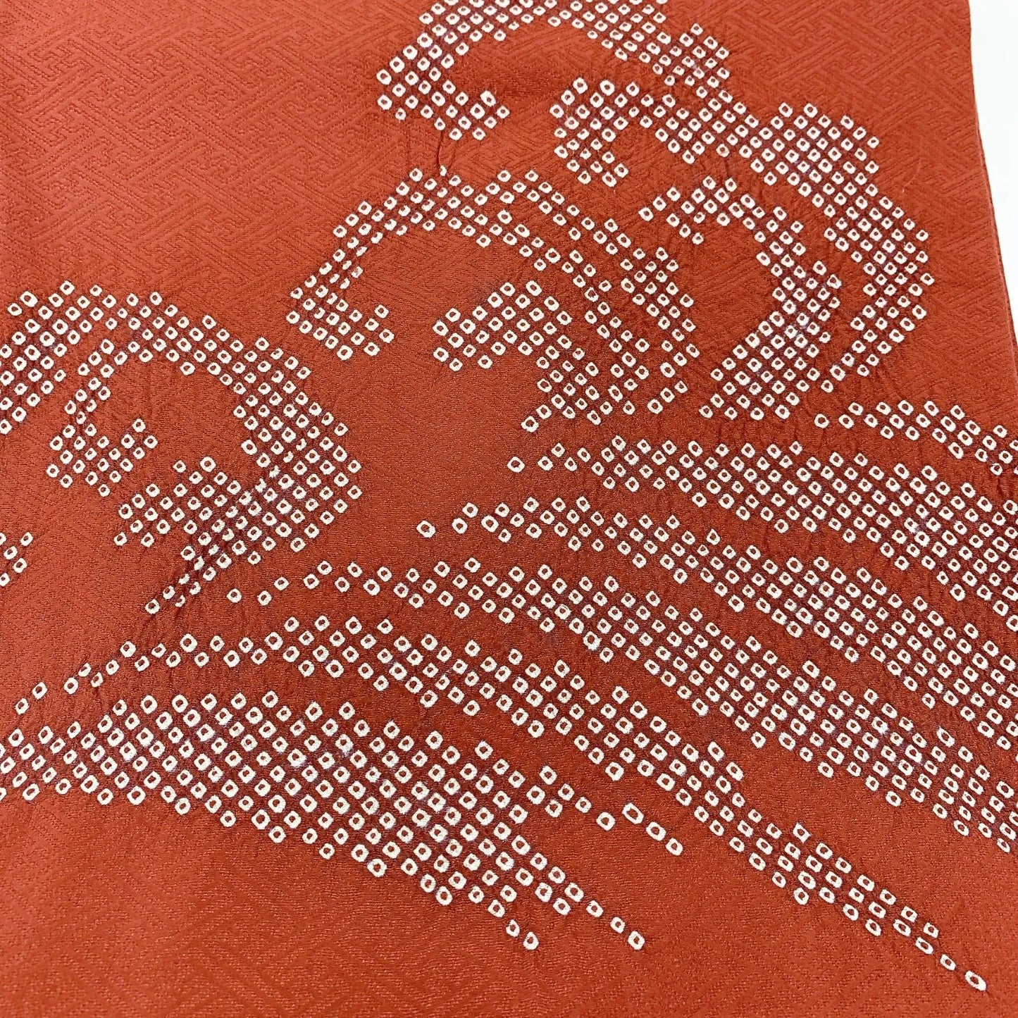 5598# Japanese Vintage Nagoya Obi Belt Kimono Fabric Silk Traditional Shiborri