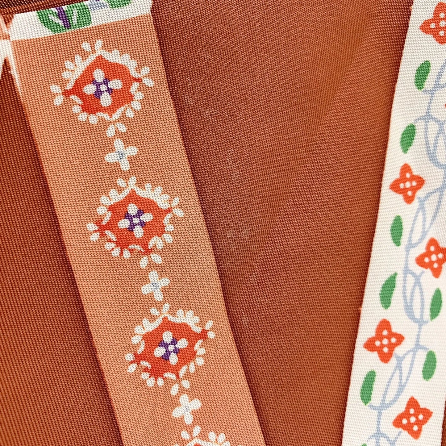 5634# Japanese Vintage Nagoya Obi Belt Kimono Fabric Silk Traditional