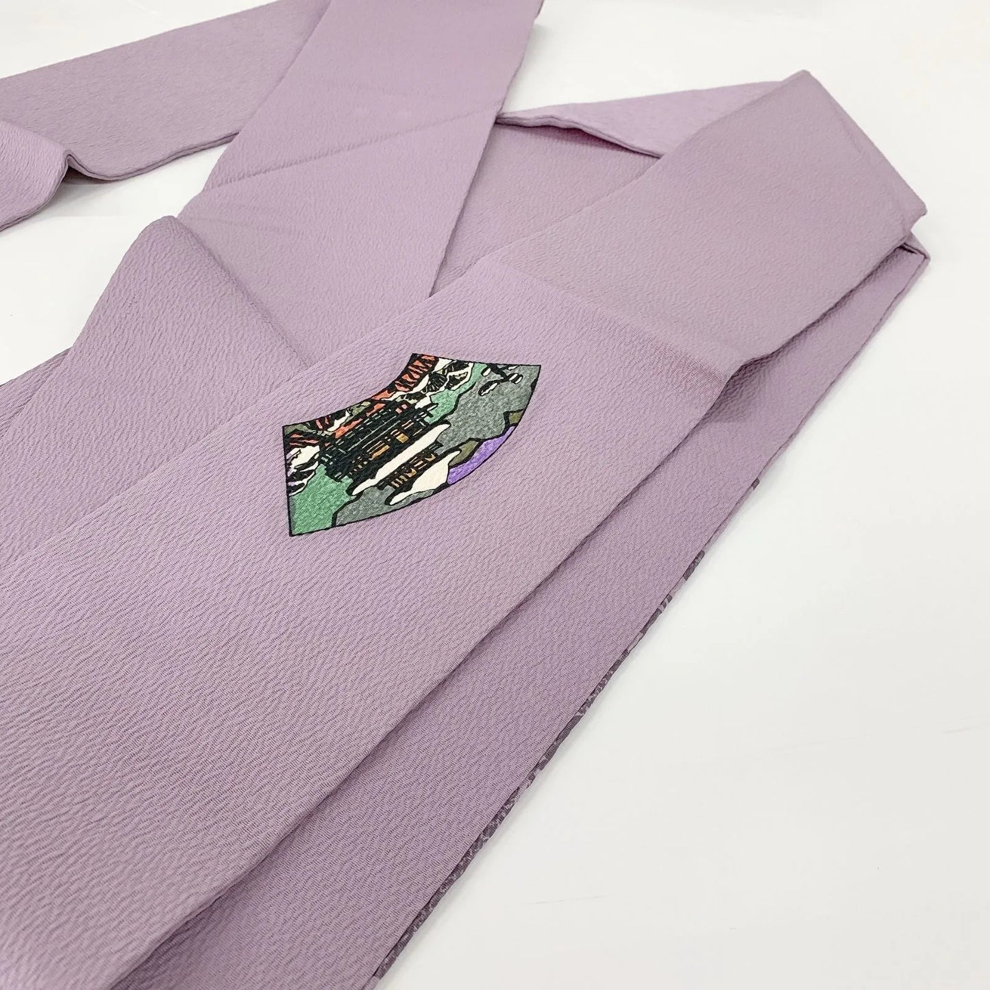 5635# Japanese Vintage Nagoya Obi Belt Kimono Fabric Silk Traditional